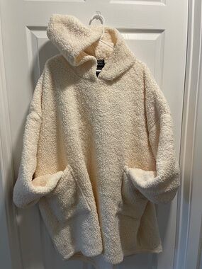 Cozy Sherpa Hooded Pullover